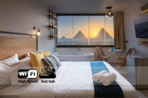 Jacuzzi Studio The Pyramids Free Airport Pickup Apt3